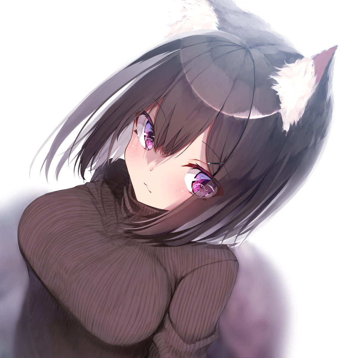 This is a pixiv picture whose title is 今週末、空いてる、かな、、？.