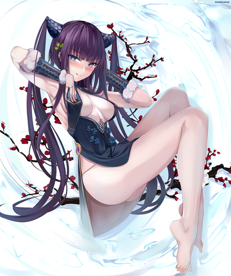 This is a pixiv picture whose title is 楊貴妃.