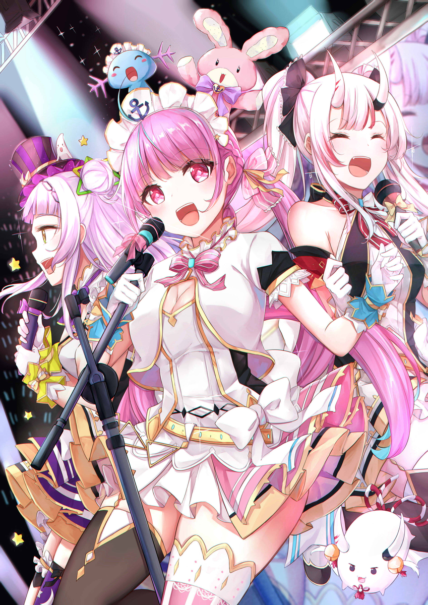 This is a pixiv picture whose title is 卍组!!.