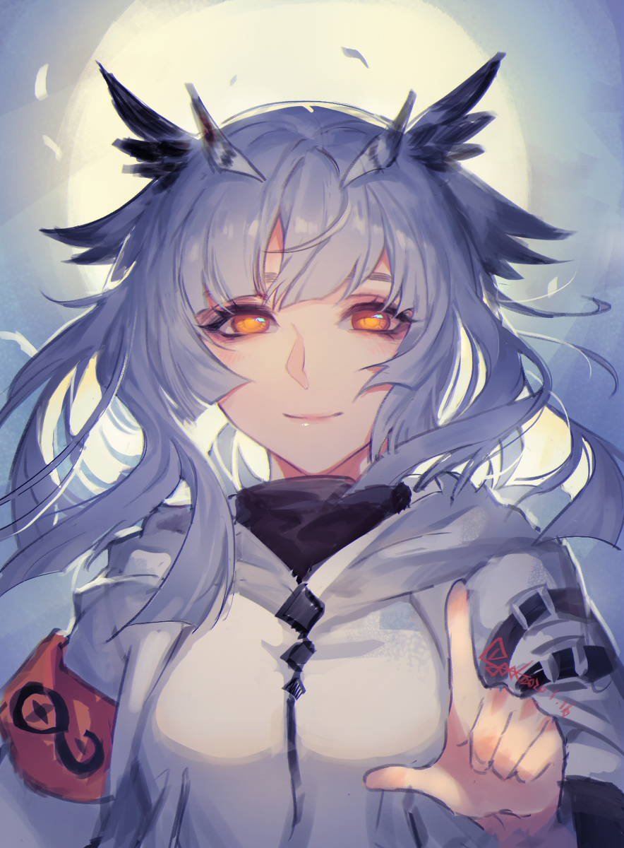 This is a pixiv picture whose title is 摸鱼.
