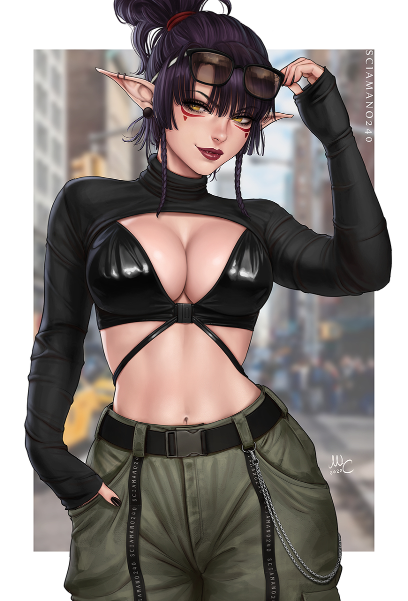 This is a pixiv picture whose title is Valerie Streetwear - OC.