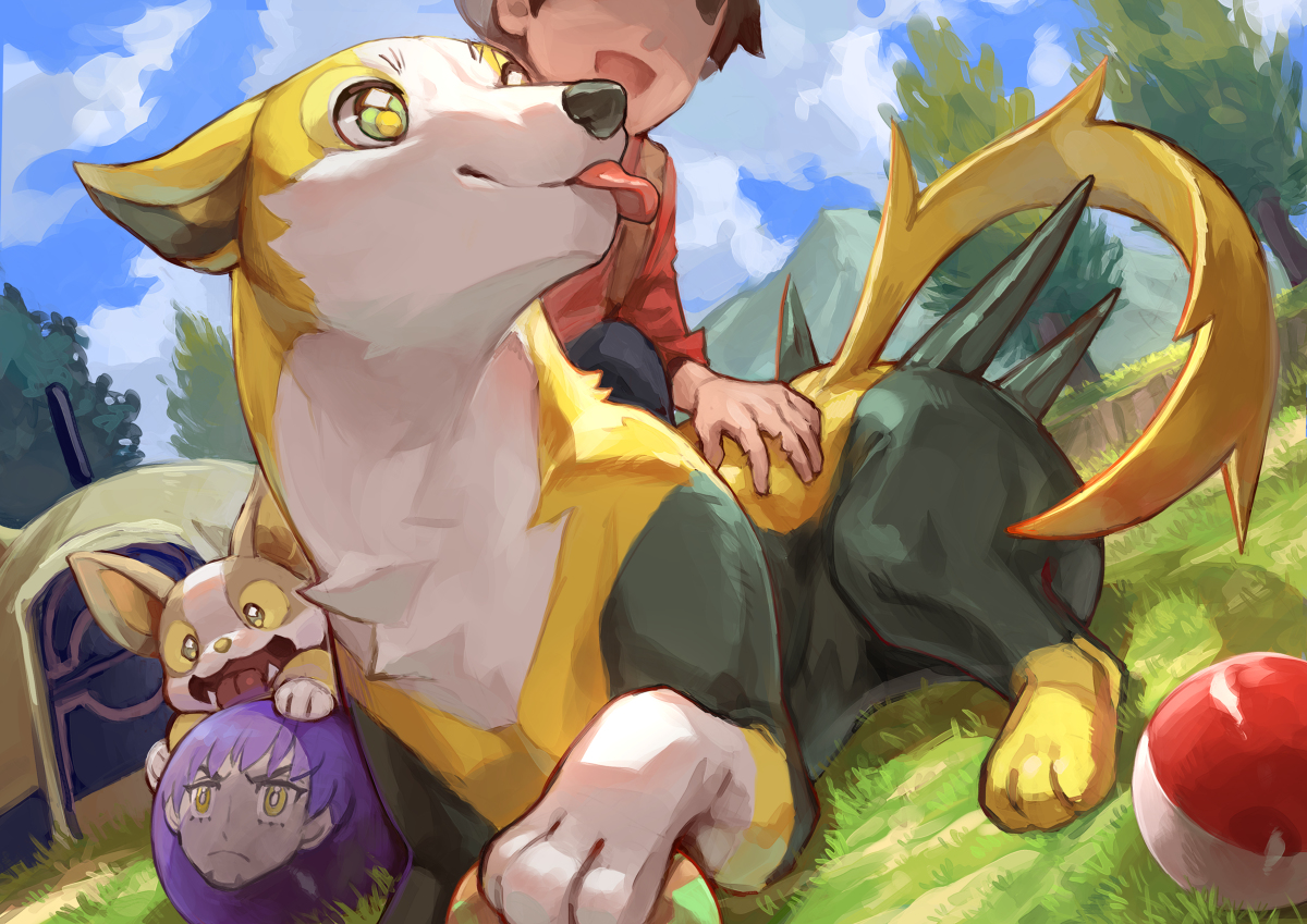 This is a pixiv picture whose title is ポケモン剣盾ログ.