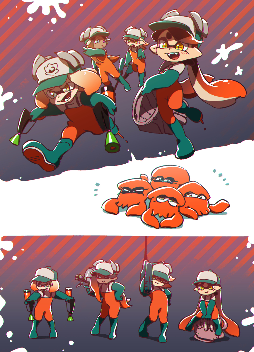 This is a pixiv picture whose title is スプラトゥーンまとめ7.