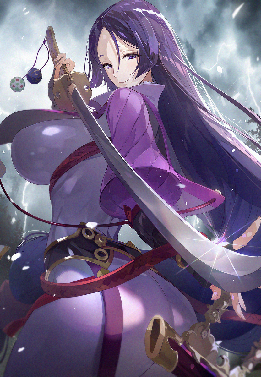 This is a pixiv picture whose title is お覚悟、どうぞ.