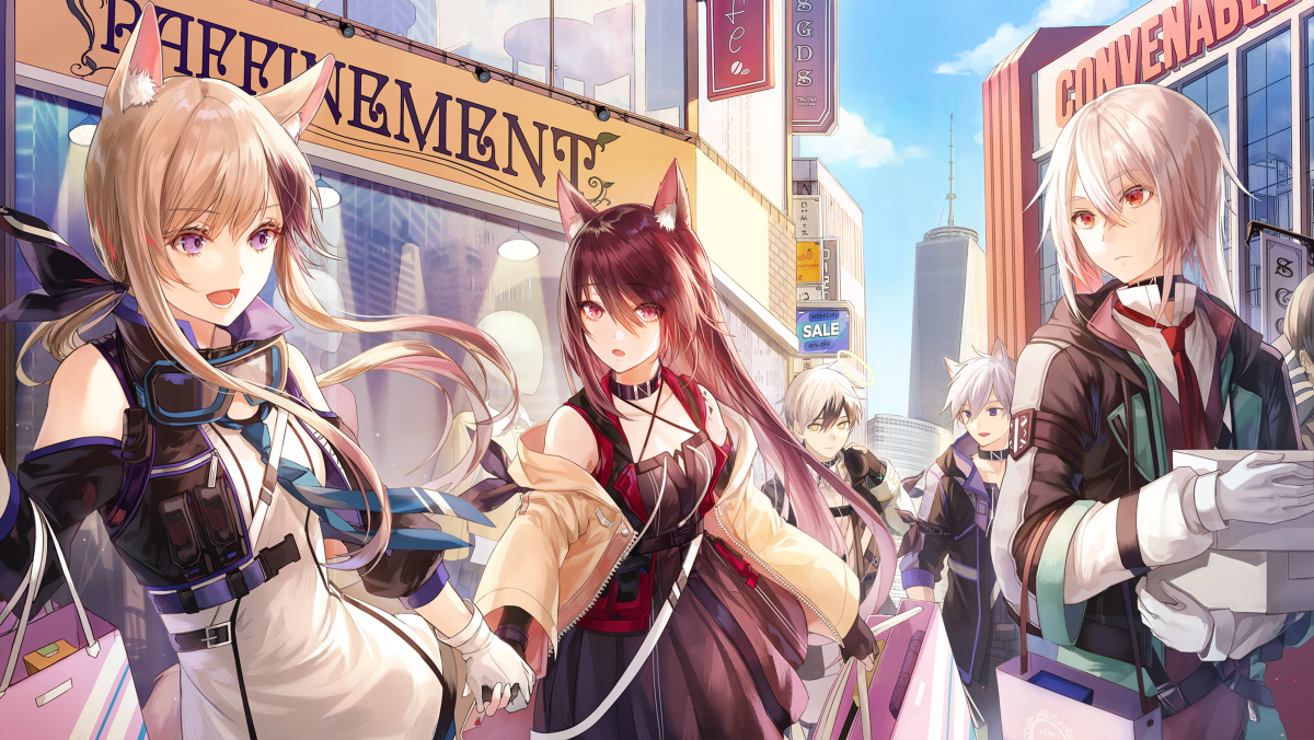 This is a pixiv picture whose title is ショッピング.