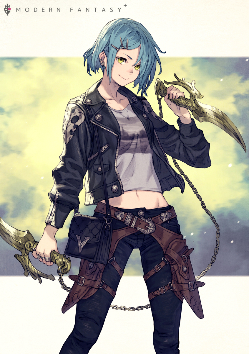 This is a pixiv picture whose title is Modern Fantasy+  6.
