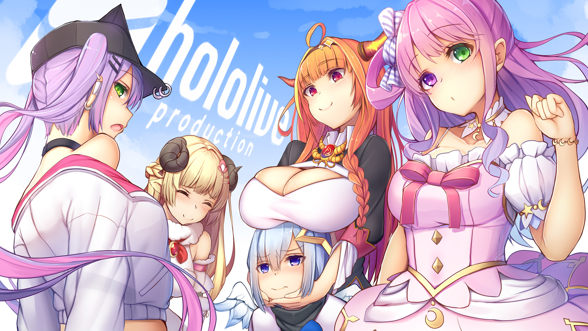 This is a pixiv picture whose title is 箱推し.