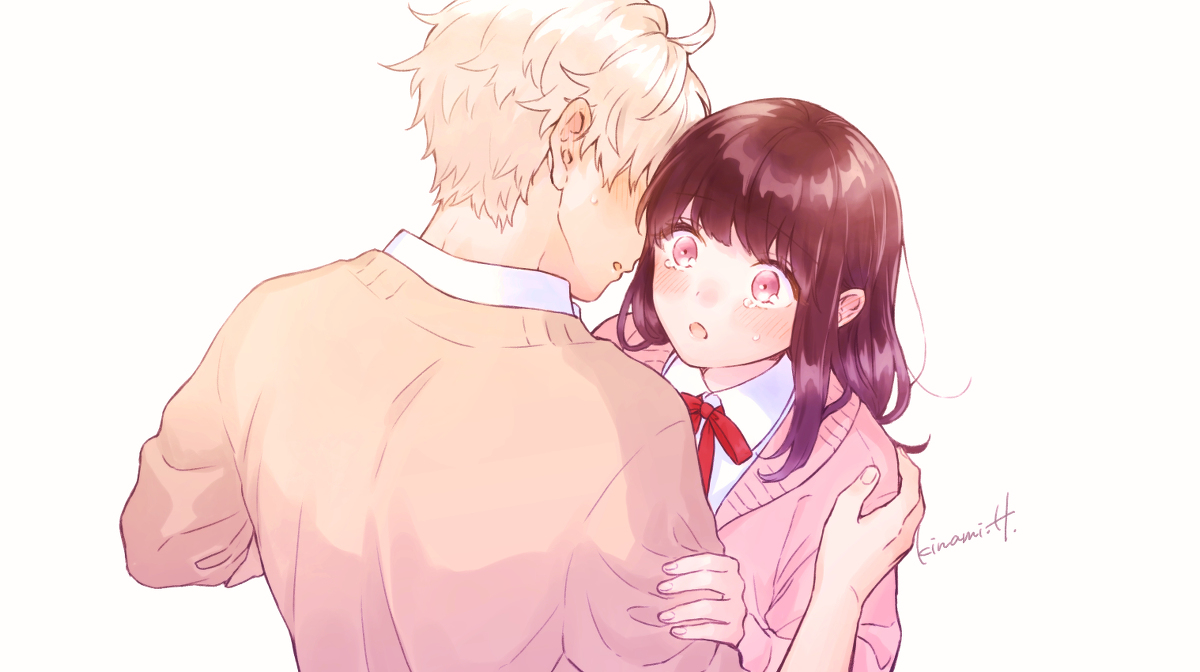 This is a pixiv picture whose title is 「　」.