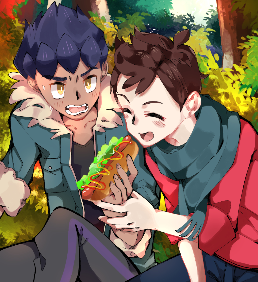 This is a pixiv picture whose title is 旅の思い出.