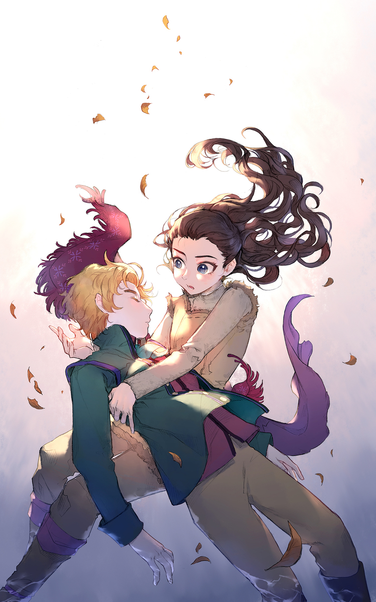 This is a pixiv picture whose title is Frozen 2 log.