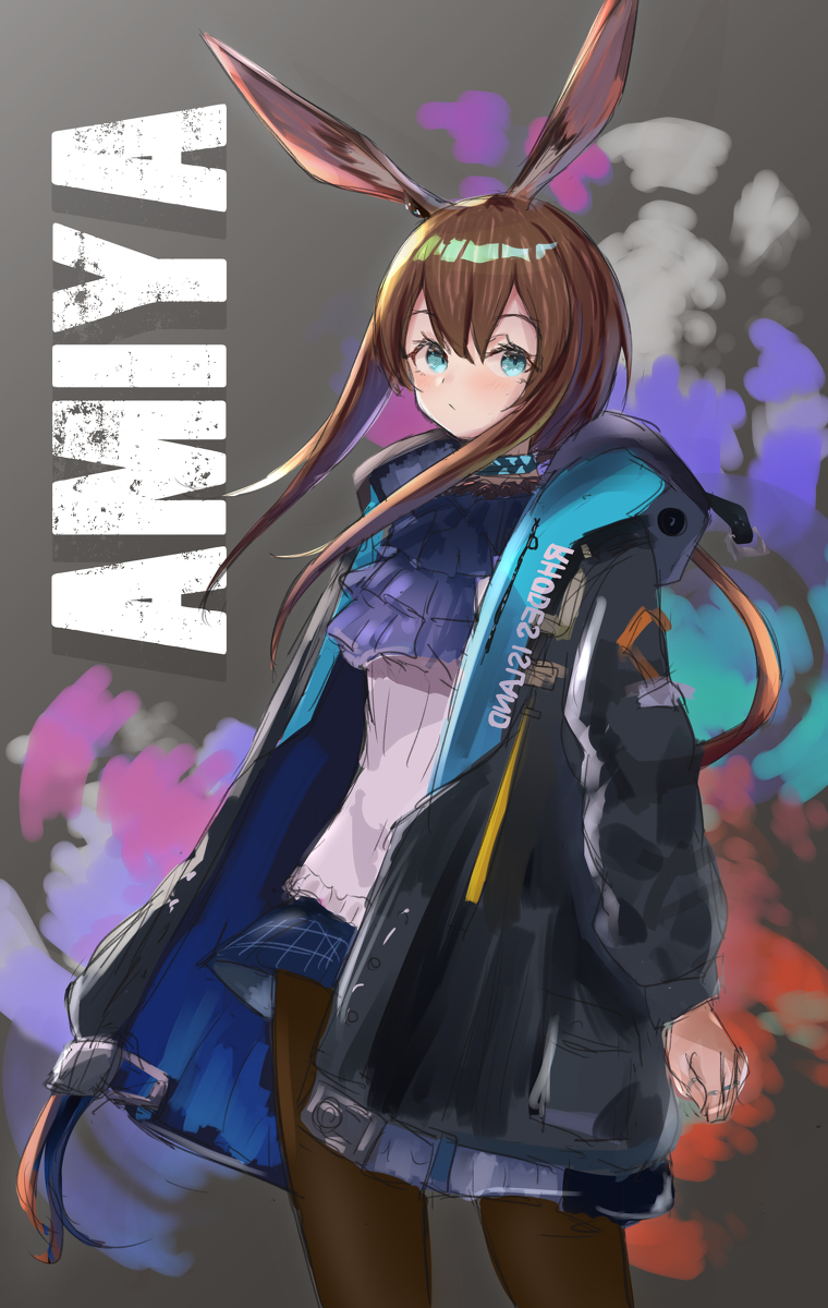 This is a pixiv picture whose title is アーミヤ落書き.