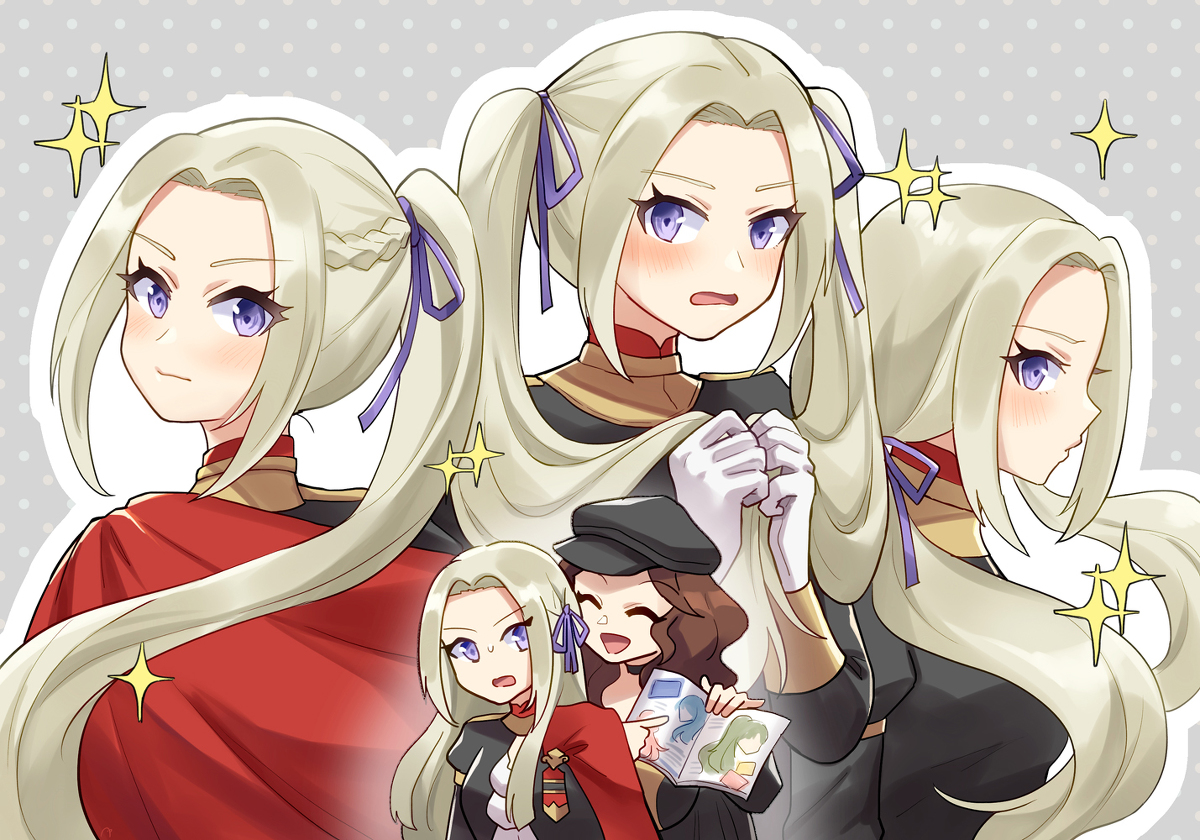 This is a pixiv picture whose title is 髪型チェンジ.