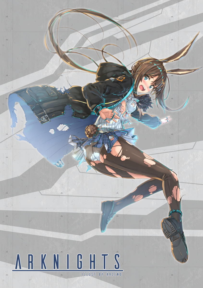 This is a pixiv picture whose title is 【アークナイツ】アーミヤちゃん.