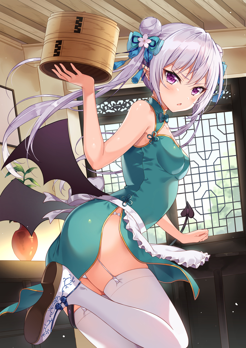 This is a pixiv picture whose title is チャイナ小悪魔ちゃん.