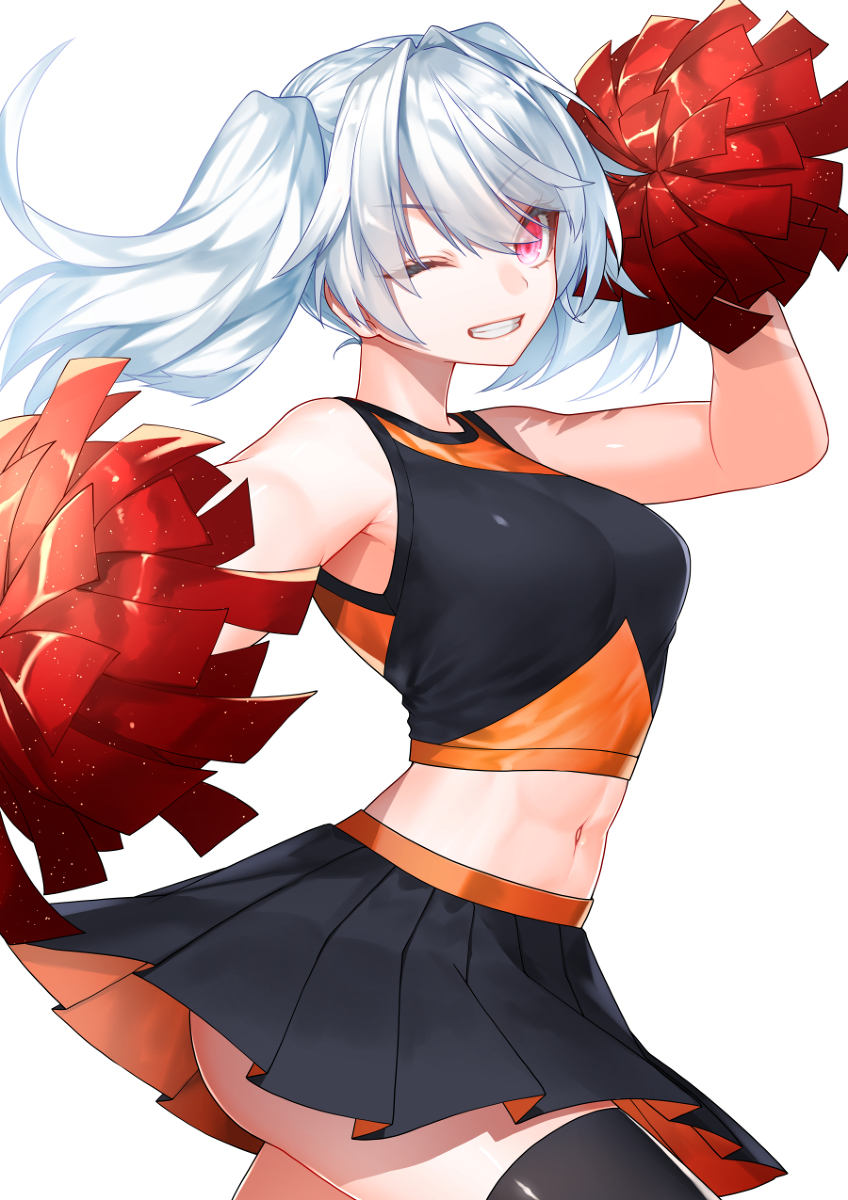 This is a pixiv picture whose title is チア.