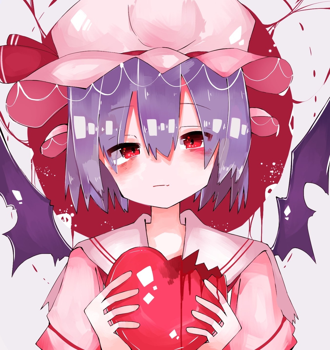 This is a pixiv picture whose title is 紅魔.