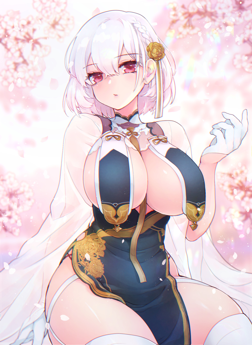 This is a pixiv picture whose title is 春節衣装シリアス.