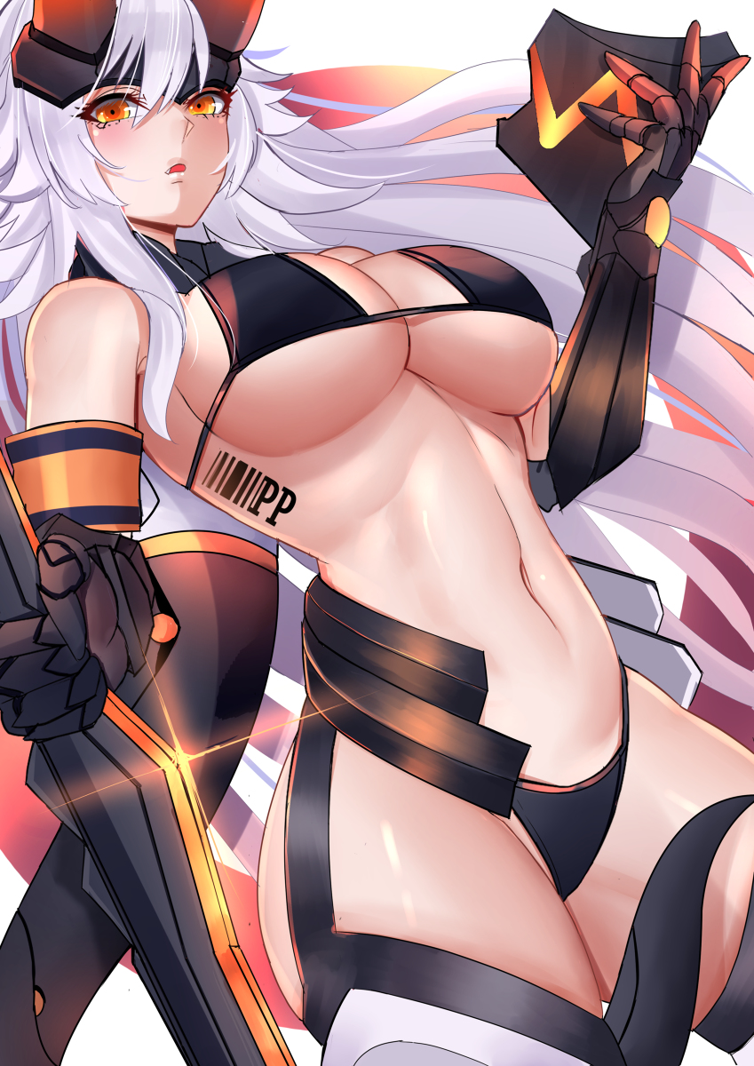 This is a pixiv picture whose title is samurai zombie.
