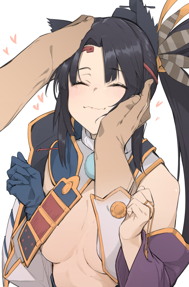 This is a pixiv picture whose title is なでなでわしわし.