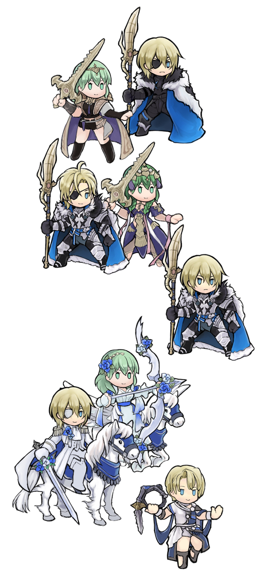 This is a pixiv picture whose title is FEH総選挙応援！.