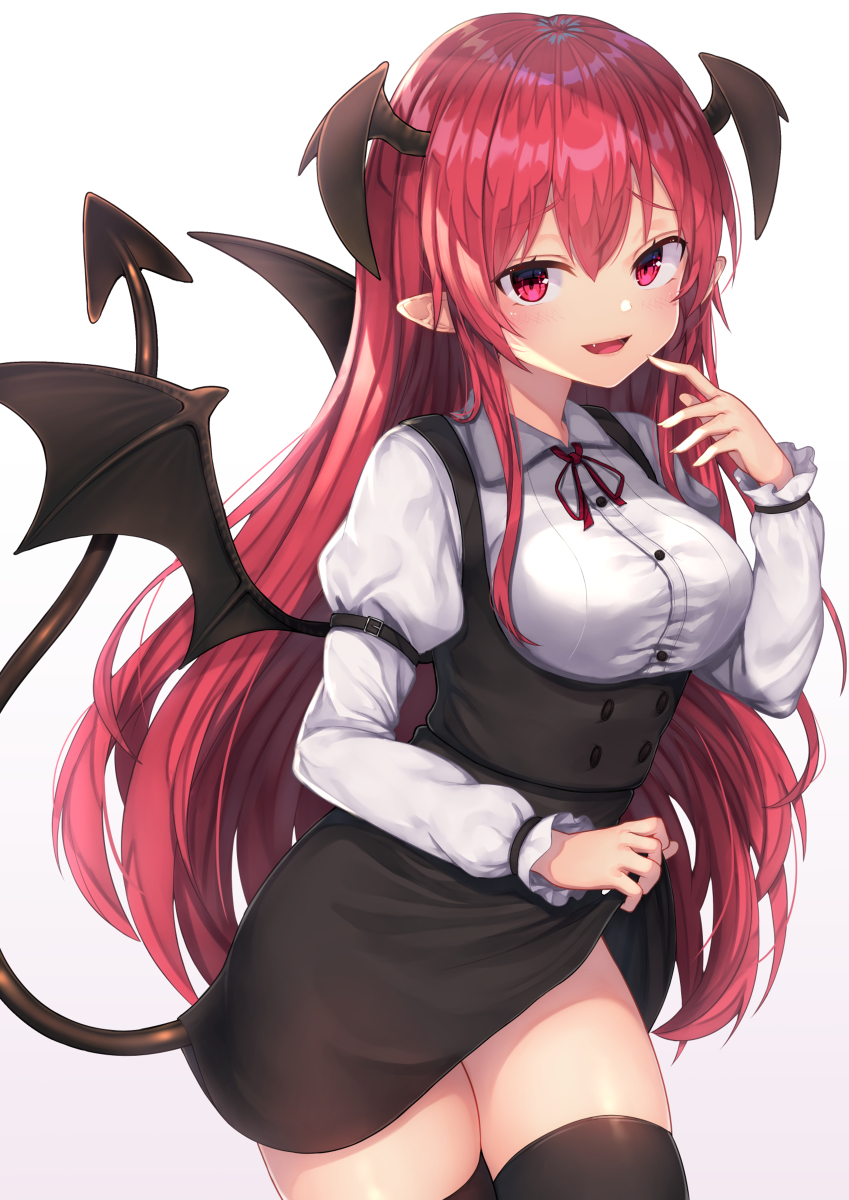 This is a pixiv picture whose title is 小悪魔さん.