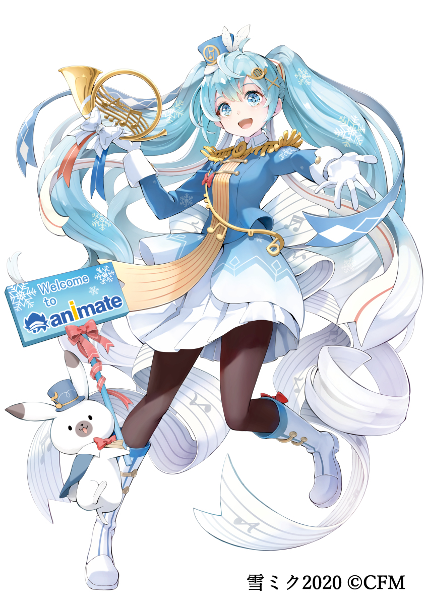 This is a pixiv picture whose title is SNOWMIKU2020.