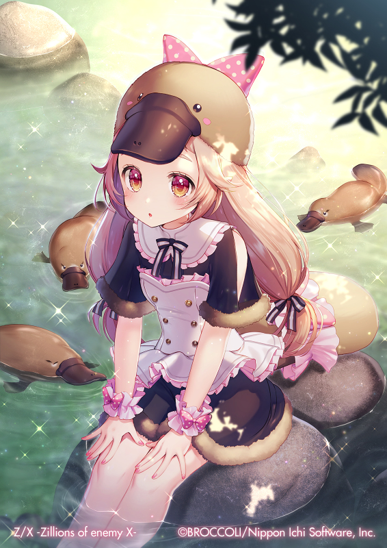 This is a pixiv picture whose title is 万能くちばしウェアカモノハシ.