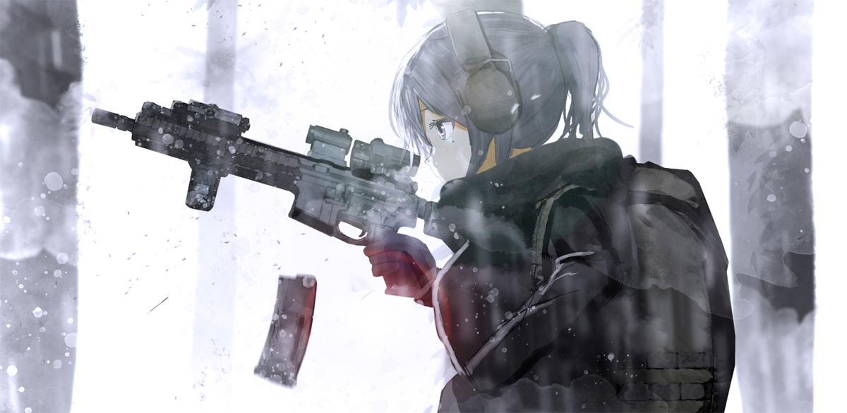 This is a pixiv picture whose title is 【M4】.