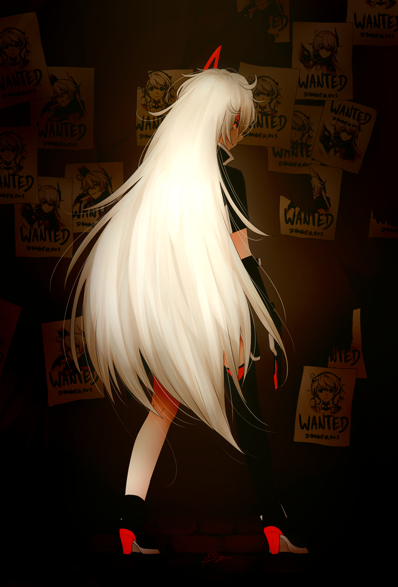 This is a pixiv picture whose title is We all know your head is WANTED.