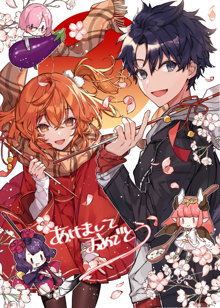 This is a pixiv picture whose title is 🎍.