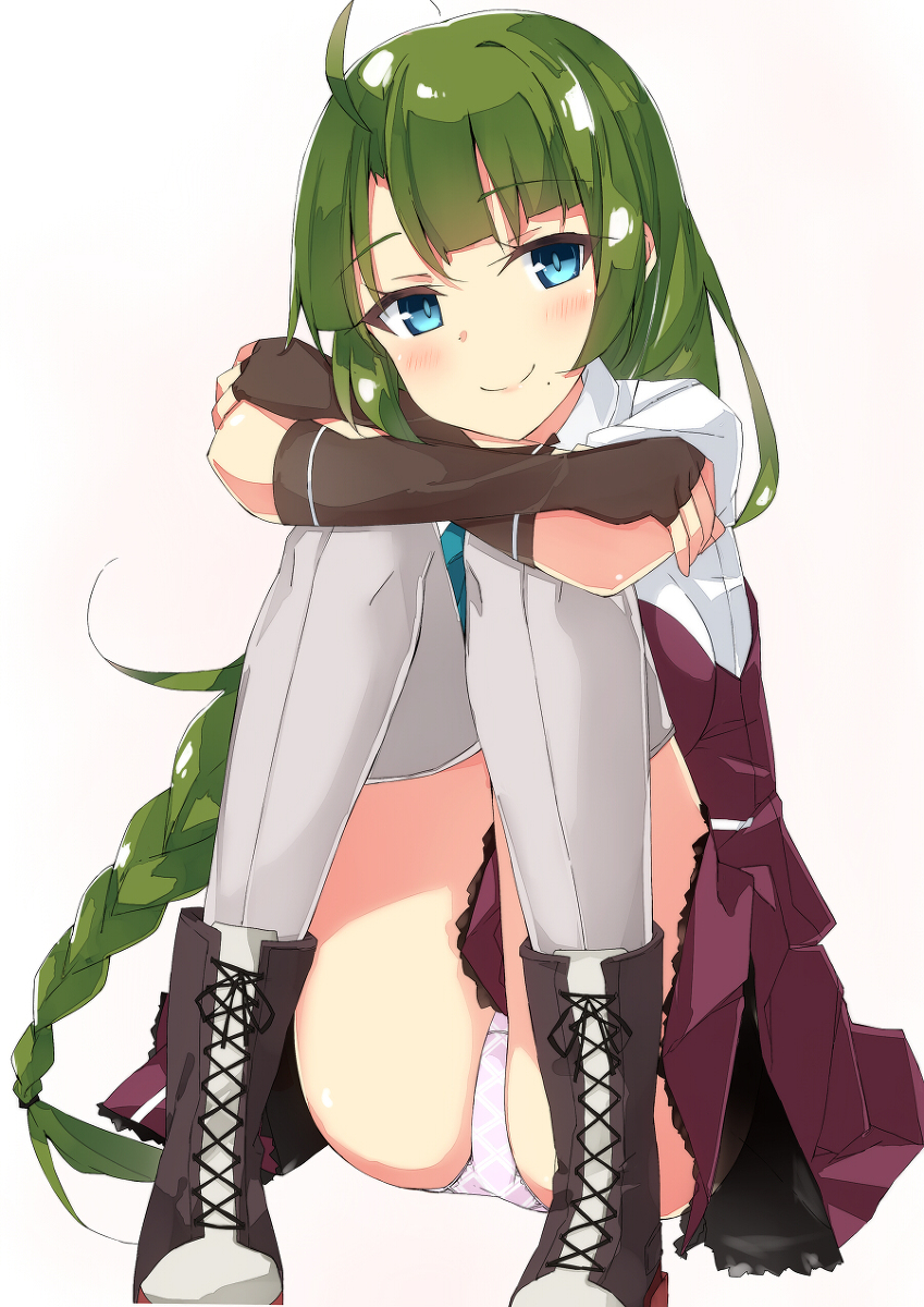 This is a pixiv picture whose title is 夕雲ちゃん！.