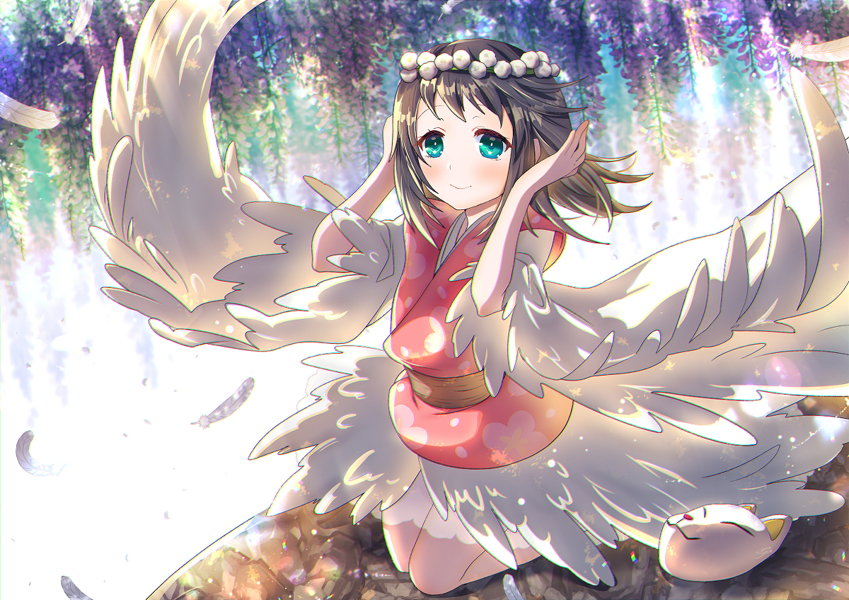 This is a pixiv picture whose title is 真菰.