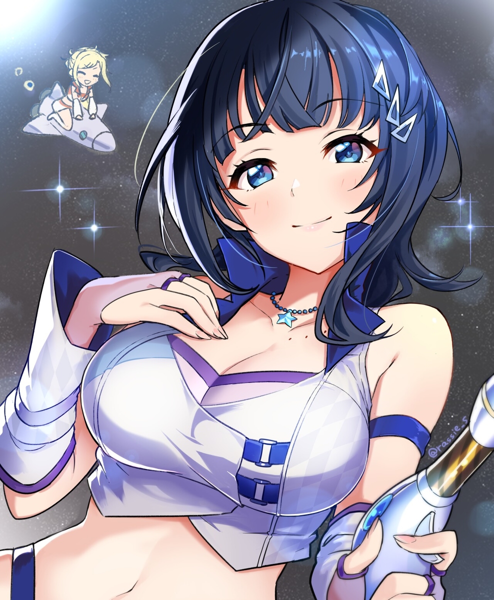 This is a pixiv picture whose title is 果林さん.