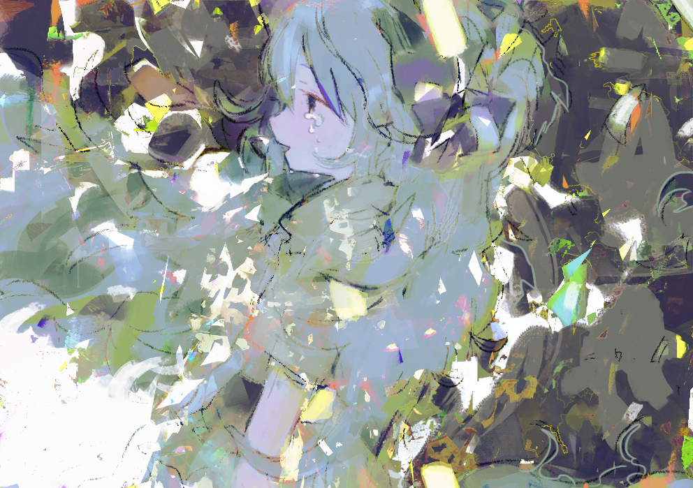 This is a pixiv picture whose title is きらきらと光るもの.