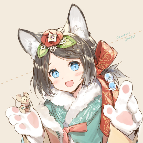 This is a pixiv picture whose title is Hanbok.