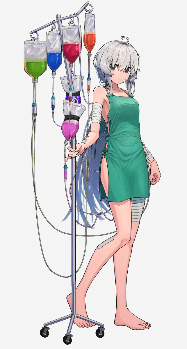 This is a pixiv picture whose title is Patient.