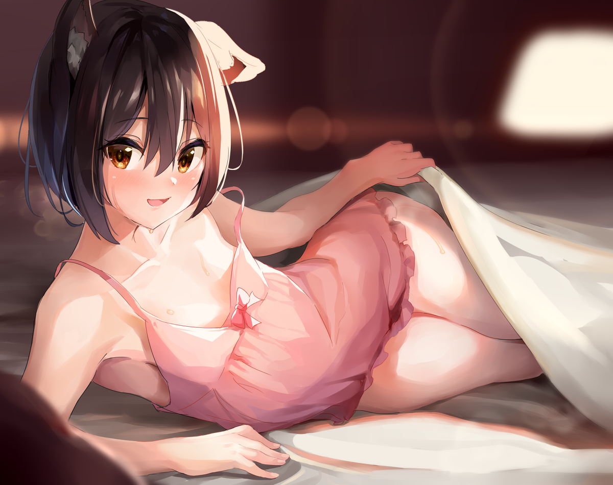 This is a pixiv picture whose title is いっしょにあったまる？.