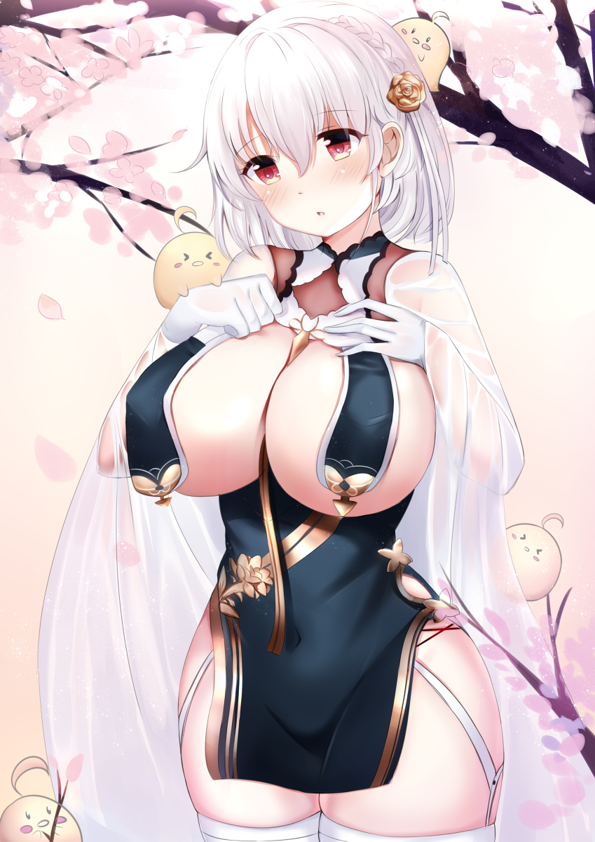 This is a pixiv picture whose title is シリアス(アズールレーン).