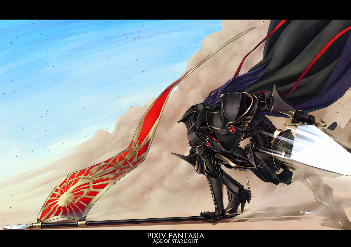 This is a pixiv picture whose title is 【PFAOS】黒鷹のヴェルナー【アステラ】.