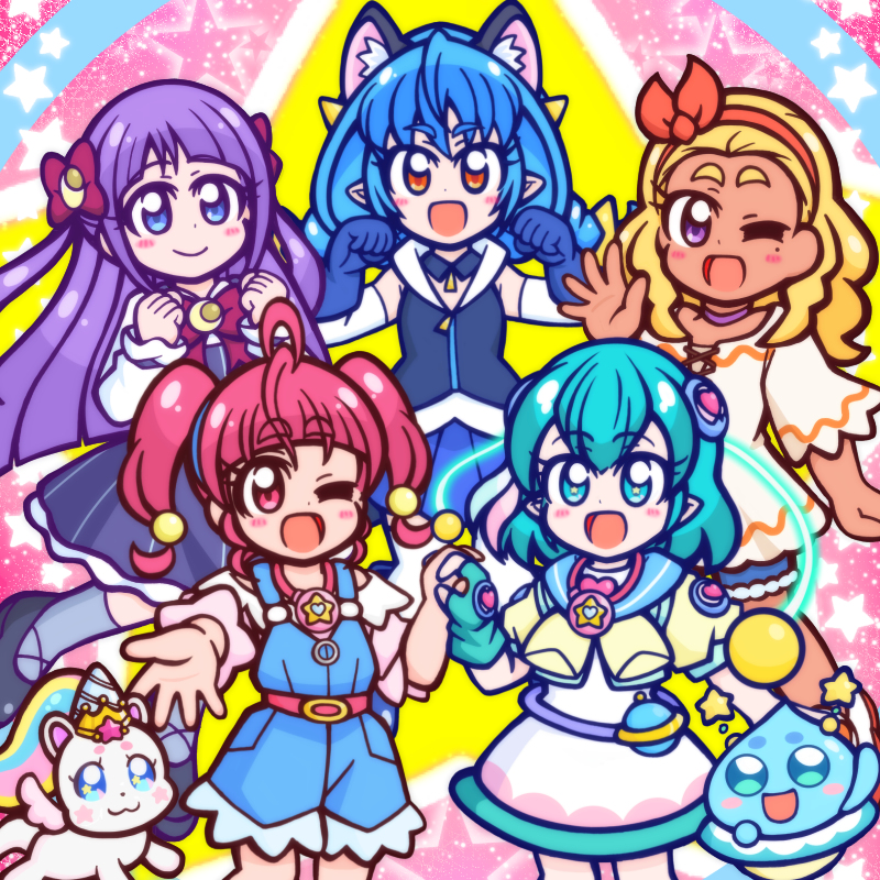 This is a pixiv picture whose title is ありがとう！スター☆トゥインクルプリキュア！.