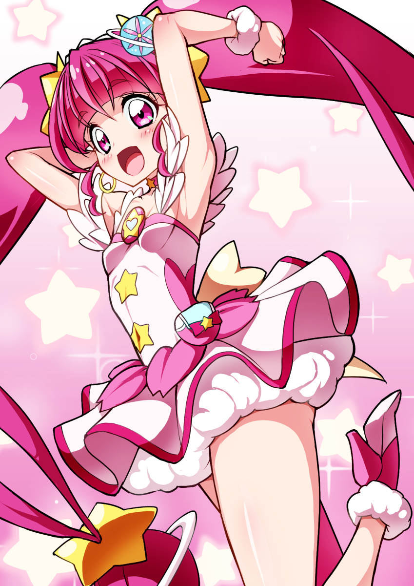 This is a pixiv picture whose title is キュアスター.