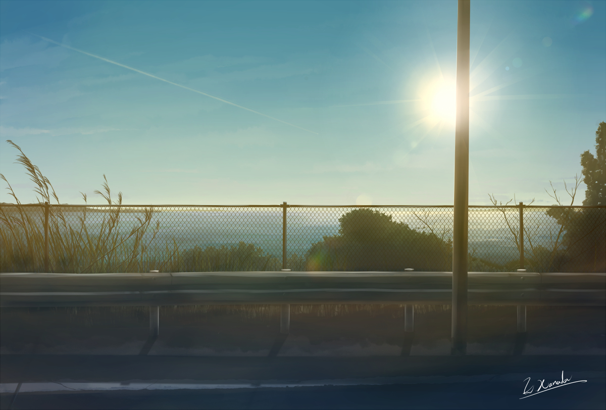 This is a pixiv picture whose title is 退色.