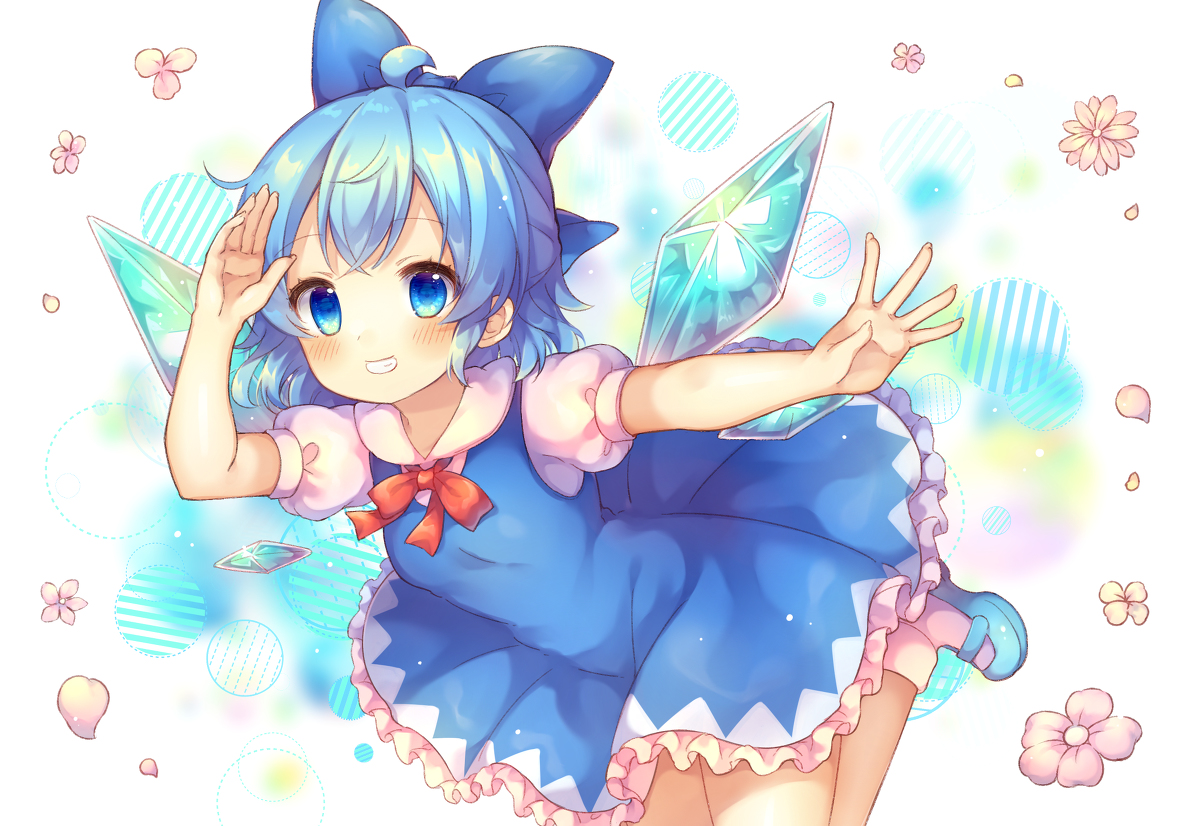 This is a pixiv picture whose title is チルノちゃん.