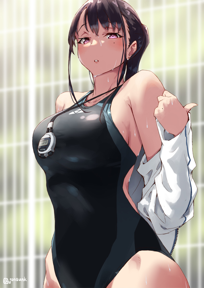 This is a pixiv picture whose title is スタイルの良い顧問の先生.