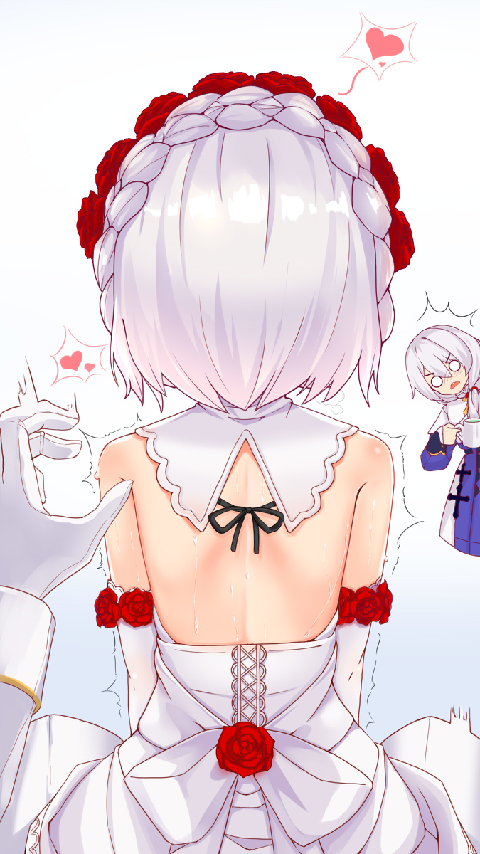 This is a pixiv picture whose title is 【舰长，我刚榨好的苦瓜汁，来一qi......】.