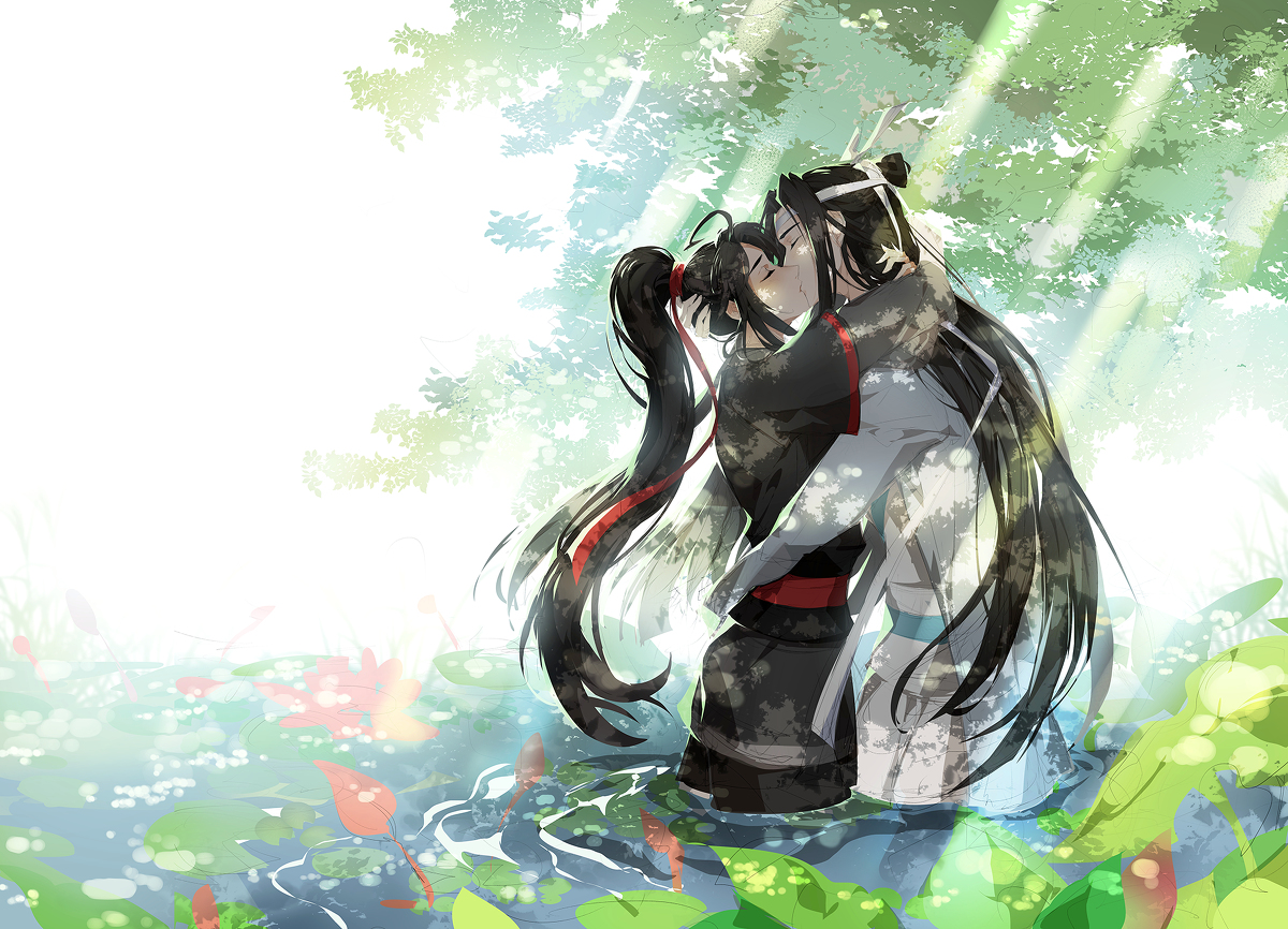 This is a pixiv picture whose title is 魔道祖师 log 03.