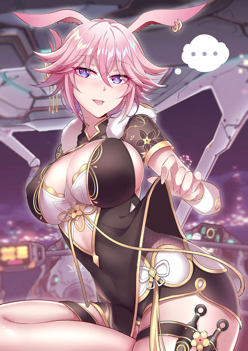 This is a pixiv picture whose title is 八重樱（桃源一梦）.