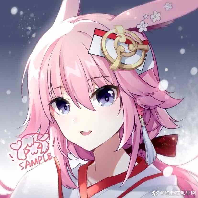 This is a pixiv picture whose title is 头像们.