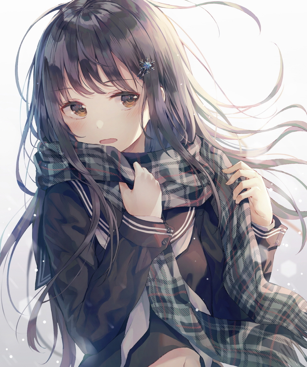 This is a pixiv picture whose title is 女子高生.