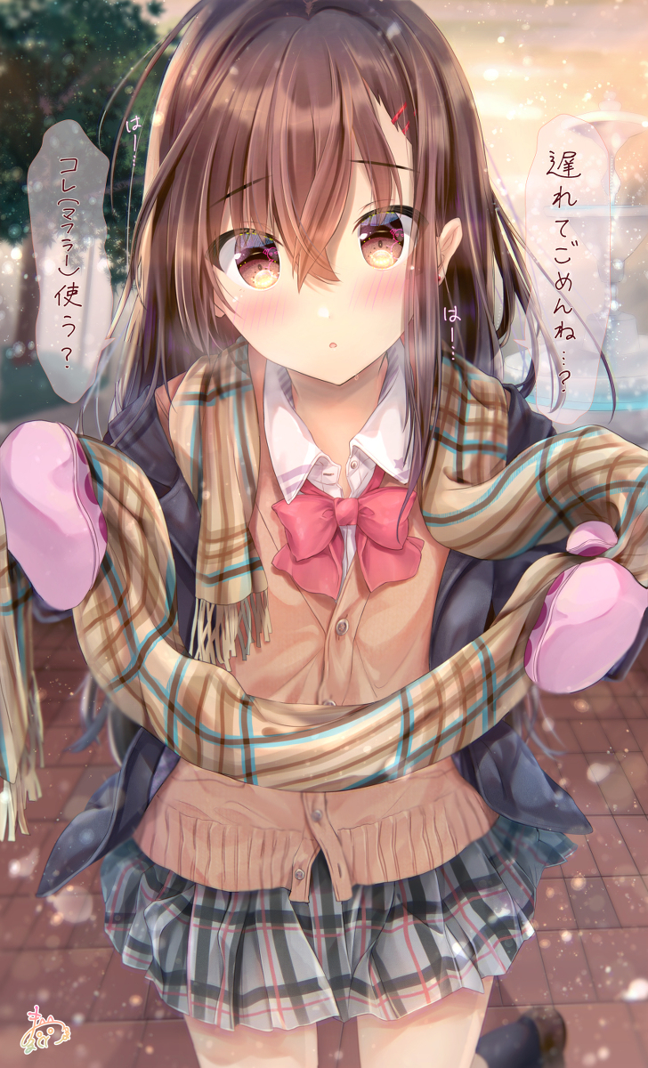 This is a pixiv picture whose title is 巻く…？.